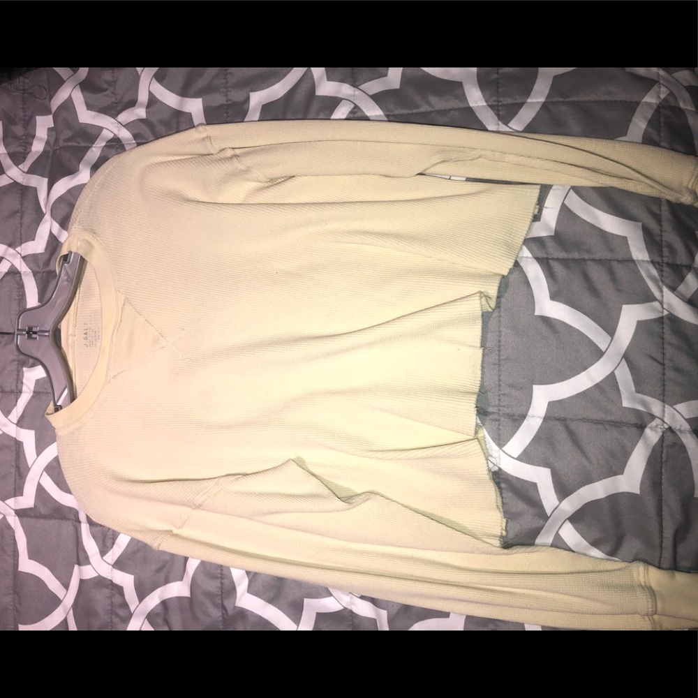 long sleeve brandy top